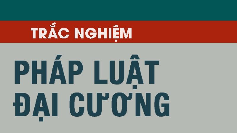 Bộ câu hỏi trắc nghiệm pháp luật đại cương thường xuất hiện trong các bài thi